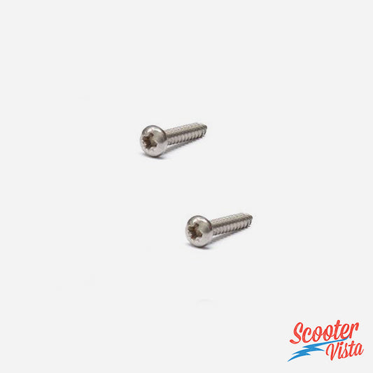 Vespa PX PE EFL T5 Classic Stainless Steel Tail Lamp Lens Screw Set