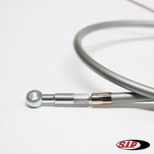 SIP Performance Vespa PX PE Stainless Steel Rear Brake Cable (with eye)