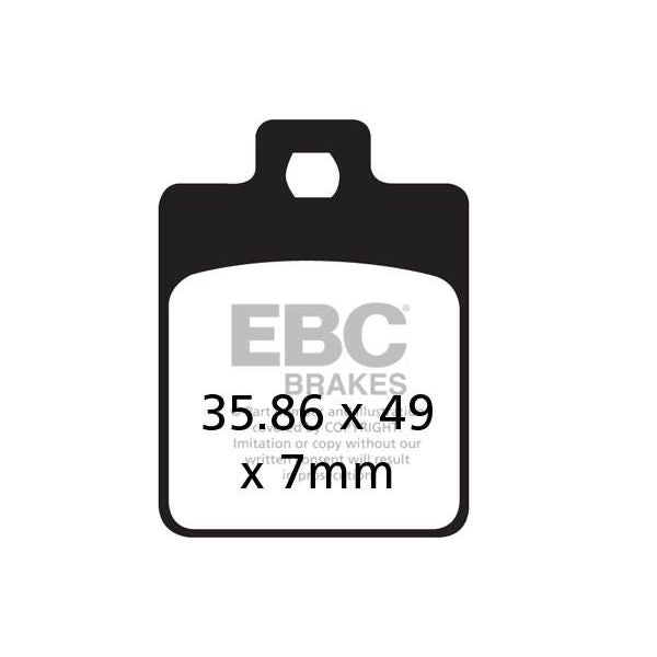 EBC Vespa SFA260 Disc Pad Set (Late P Range)